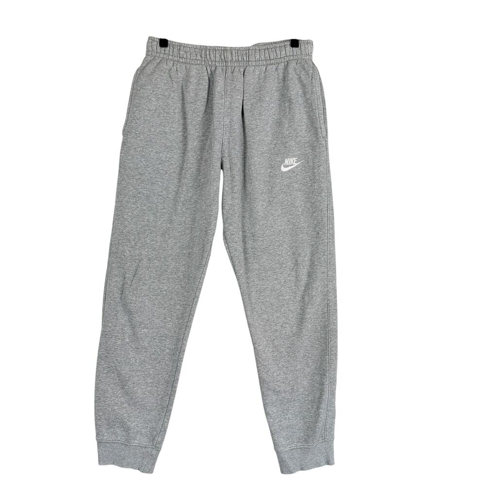 Nike Sportswear Club Fleece Jogger Pants Gray Sweatpants BV2671 - M